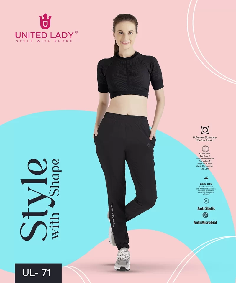 Women Black Joggers