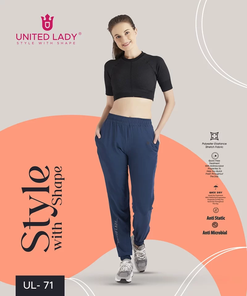 Women Blue Joggers
