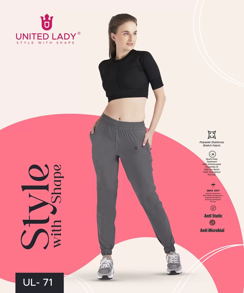 Women LIght Gray Joggers